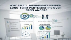 Why Small Businesses Prefer Long-Term Partnerships Over Freelancers
