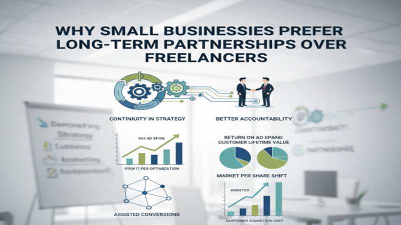 Why Small Businesses Prefer Long-Term Partnerships Over Freelancers