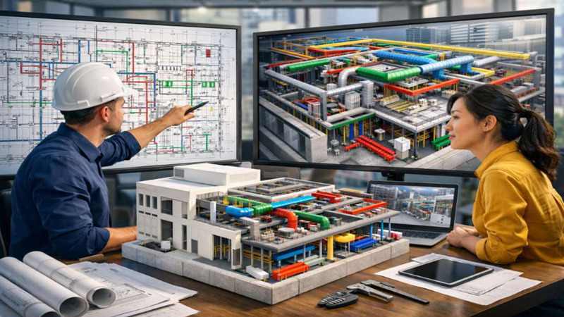 How 2D & 3D Modeling Services Enhance Cross-Discipline Design Coordination