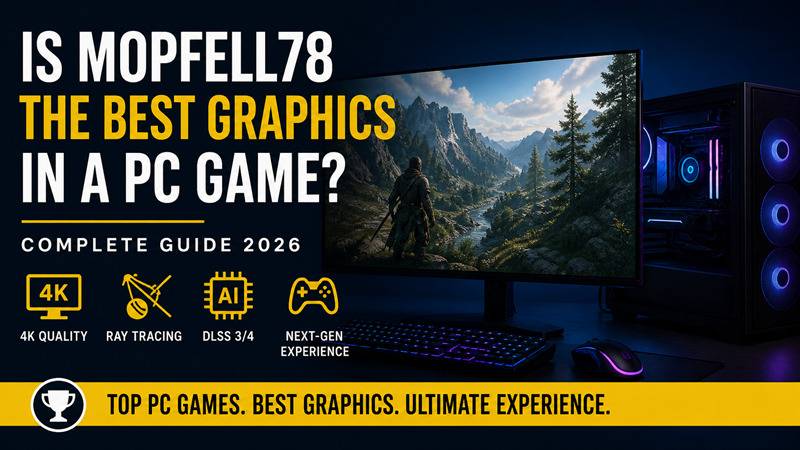is mopfell78 the best graphics in a pc game