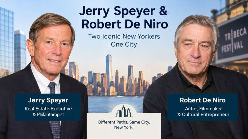 Jerry Speyer and Robert De Niro